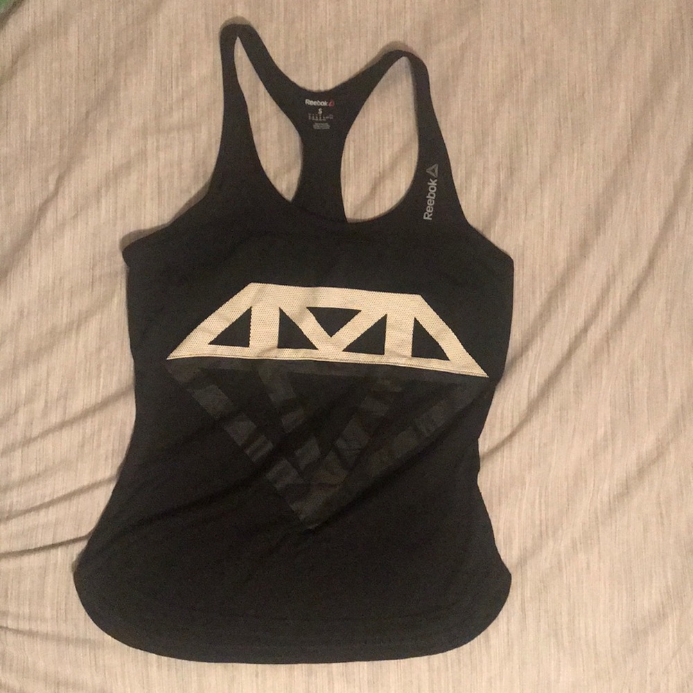 Reebok speedwick black tank.